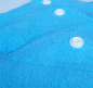 Preview: Blümchen wasserdichte Slipeinlage Butterfly Pads BioBaumwolle Gr. S  3 Stück (irregulär)